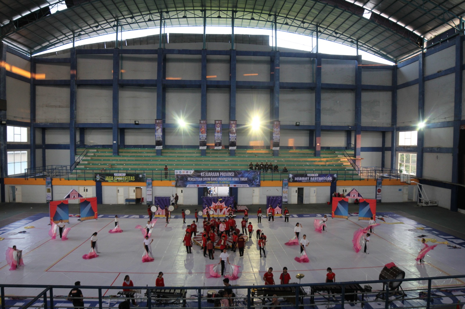 Foto: SDN Petemon Surabaya sedang melakukan GR Unjuk Gelar.