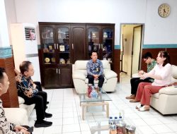 Kakanim Kelas I TPI Manado Menerima Kunjungan Konjen Australia