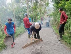 Optimalkan Tupoksi Kontrol Sosial Sekjen Laskar Indonesia Pantau Kegiatan Pelaksanaan Proyek Desa di Kecamatan Banjarwangi