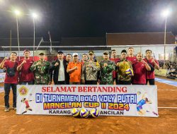 PEMBUKAAN TURNAMEN BOLA VOLI “MANCILAN CUP 2” DESA MANCILAN KECAMATAN MOJOAGUNG, INI KATA KADES