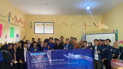 Mahasiswa KKM 36 UNSERA Gelar Pelatihan Sistem Informasi Manajemen dengan Pemanfaatan Teknologi Artificial Intelligence (AI) di SMKS Informatika Sukma Mandiri Cilegon