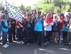 Ribuan Perangkat Desa Peringati HUT PPDI ke-18 dengan Jalan Sehat