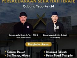 PERINGATAN HARI LAHIR PSHT CABANG TEBO KE-24