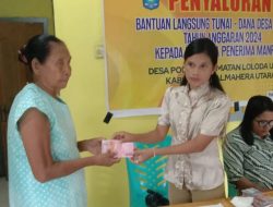 Penyaluran BLT DD Tahap II Desa Podol Kecamatan Loloda Utara Tahun Anggaran 2024