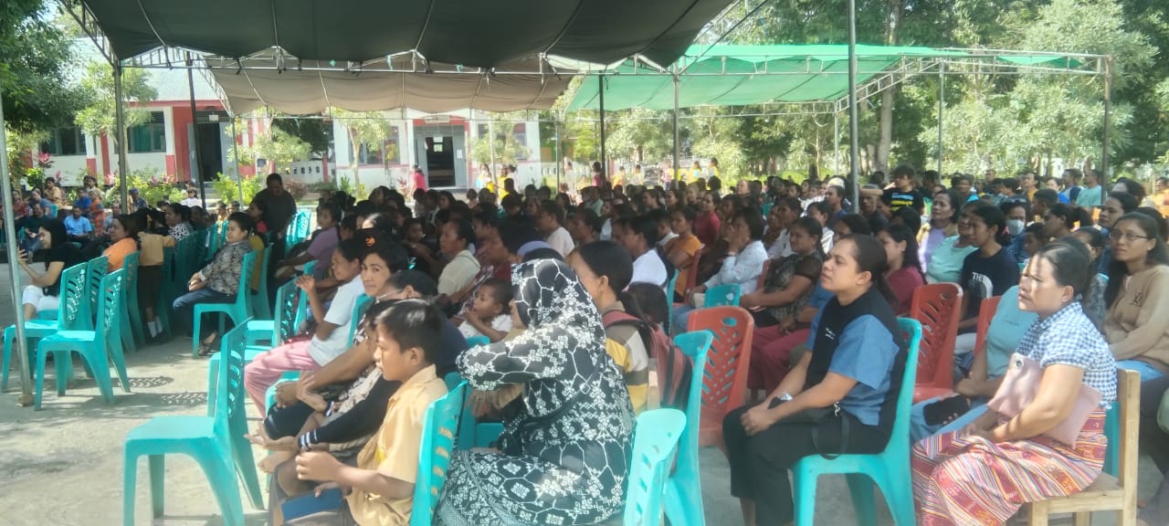 Foto: Orang tua wali murid SDN Neonbat.