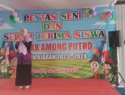 MERIAHNYA PENTAS SENI & SERAH TERIMA SISWA TK PKK AMONG PUTRO SINDUTAN TEMON KULON PROGO TA 2023/2024