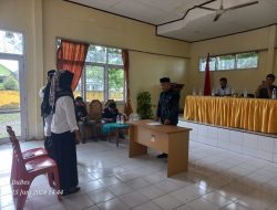 PPK Malifut Lakukan Pelantikan PAW PPS Pilkada 2024
