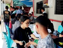 Dinas Kesehatan Memberikan Pelayanan Bagi Warga Binaan di Lapas Ulu Siau