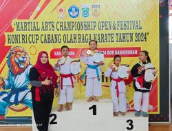 JOMBANG KARATE CLUB MENJADI JUARA UMUM 1 DENGAN MERAIH 47 MEDALI DALAM KEJUARAAN JATIM OPEN PIALA KONI RI PUSAT 2024
