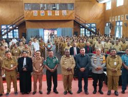 Bupati Asmat Lantik 130 Pejabat Eselon Lingkup Pemkab Asmat