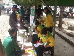 Peduli Masyarakat, Apotek K-24 TTS Melaksanakan Kegiatan Tes Gula Darah Gratis di Pasar Inpres Soe