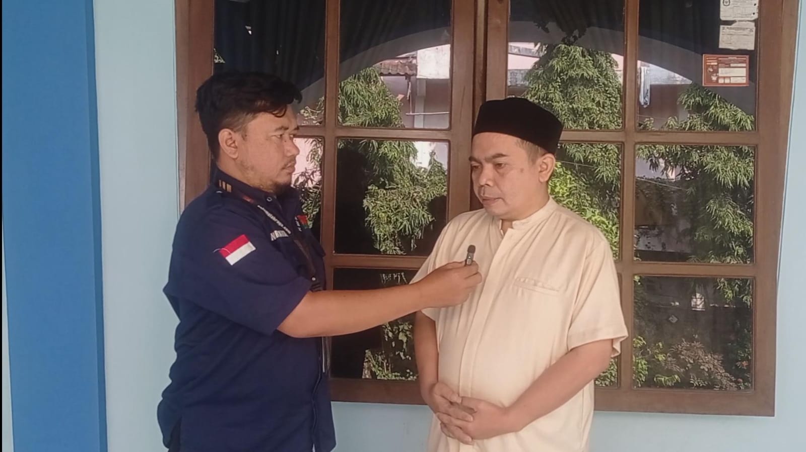 Foto: Wawancara dengan Gus Sentot anggota DPRD Kab. Jombang.