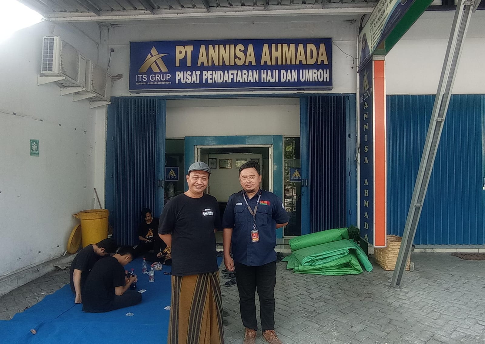Foto: Muslimin koordinator acara (kiri).