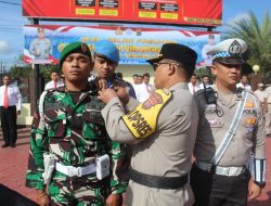 Kodim 1621 TTS Kerahkan 1 SSR Hadiri Apel Gelar Pasukan Operasi Turangga Tahun 2024