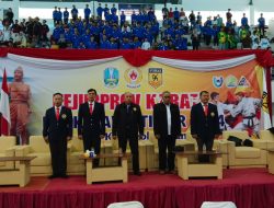 KEJURPROV KARATE FORKI JAWA TIMUR TAHUN 2024 DISELENGGARAKAN DI GOR KEN AROK MALANG, INKAI JATIM JADI JUARA UMUM 1