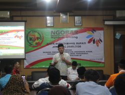 KOALISI PARTAI NON PARLEMEN JOMBANG INISIASI FORUM DISKUSI CALON BUPATI DAN CALON WAKIL BUPATI UNTUK PERKUAT KEYAKINAN MASYARAKAT