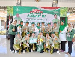 Muslimat NU Ranting Desa Sumberjo Menjadi Juara 1 pada Lomba Senam Muslimat NU PAC Muslimat NU Plandaan
