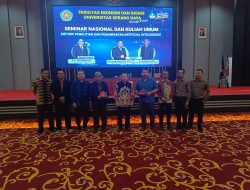 SEMINAR NASIONAL DAN KULIAH UMUM METODE PENELITIAN DAN PEMANFAATAN ARTIFICIAL INTELLIGENCE FAKULTAS EKONOMI & BISNIS UNIVERSITAS SERANG RAYA
