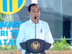 Jokowi Resmikan Operasional KITB Batang Jateng