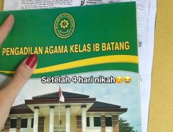Kisah Cinta Wanita di Batang Viral di Medsos: 4 Tahun Pacaran dan Menikah, 4 Hari Cerai