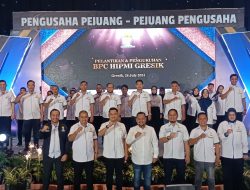 132 Pemuda Gresik Dilantik Menjadi Pengurus BPC HIPMI dengan Tema Siap Mengawal Dunia Industri dan Dunia Usaha