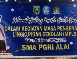 SMA PGRI Alai Menggelar MPLS Bagi Peserta Didik Baru Tahun Ajaran 2024-2025