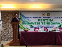 Terpilih Secara Aklamasi, La Ode Muhamad Ruri Panosara Pimpin Persatuan Tinju Amatir (PERTINA) Sultra