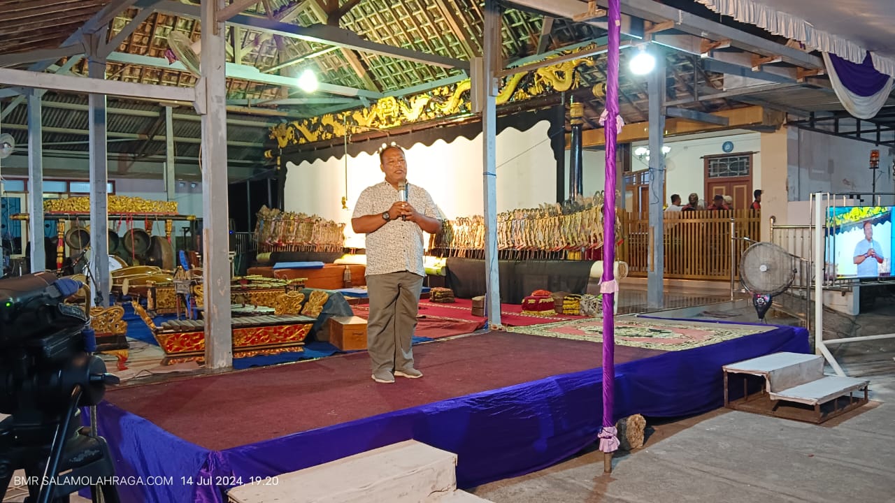 Foto: Bapak Anom dari Dinas Pendidikan dan Kebudayaan Kabupaten Jombang.