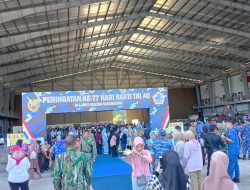 Peringatan Hari Bakti ke-77 TNI AU di Lanud Sultan Hasanuddin