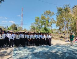 Upacara Penerimaan Mahasiswa Baru oleh Badan Eksekutif Mahasiswa dan Badan Legislatif Mahasiswa FKIP UNIMOR