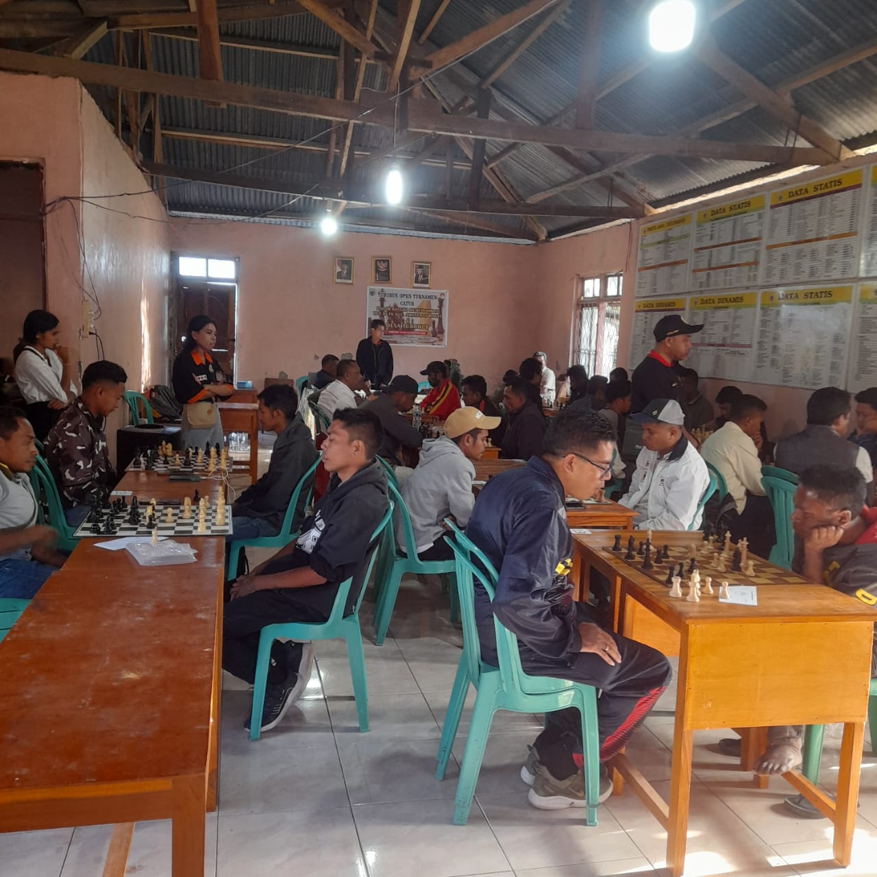 Foto: Kegiatan Open Tournament Catur Tubuhue Cup I.