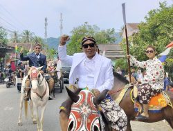 WARGA DESA JATIJAJAR KEBUMEN SANGAT ANTUSIAS MENGIKUTI KIRAB BUDAYA