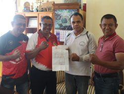 Pertemuan Pengurus Silat Perisai Diri dengan Kepala Sekolah SMAN 10 Kupang Bahas Ekskul Pencak Silat