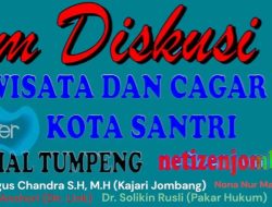 FORUM DISKUSI TIRTA WISATA DAN CAGAR BUDAYA KOTA SANTRI JOMBANG