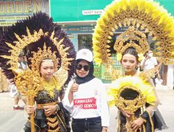 Kirab Budaya Desa Sambong Dukuh Jombang Peringati HUT RI ke-79