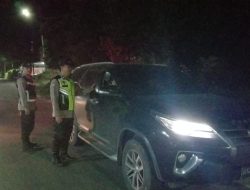 Polsek Penukal Utara Gelar Razia Terpadu, Fokus Cegah Tindak Pidana dan Gangguan Kamtibmas