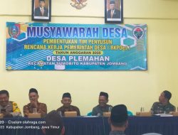 Musyawarah Desa Plemahan Jombang: Pembentukan Tim Penyusun RKPD