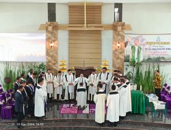 IBADAH EMIRITASI (PURNA TUGAS) PENDETA Drs. AGUS CATUR MS, M.Min DI GKJW TUMPAK GEDEG MOJOKERTO