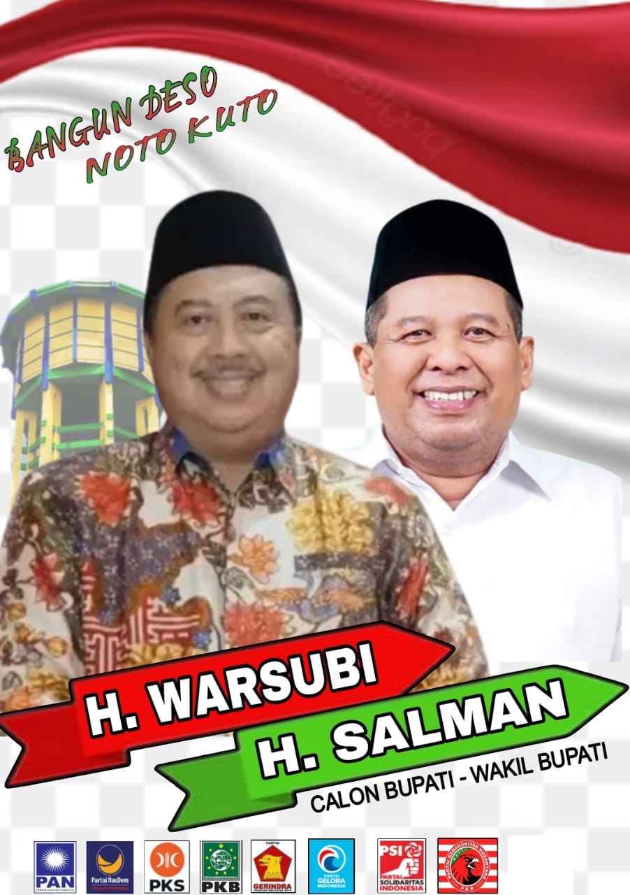 Foto: Calon kuat pendamping H. Warsubi.
