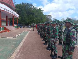 Kodim 1621/TTS Latih Paskibraka Tingkat Kabupaten