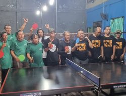 Pertandingan Tenis Meja Piala Manukan Kulon Cup Meriahkan Peringatan HUT Republik Indonesia
