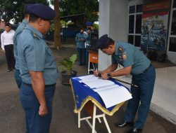 Lanal Lampung Laksanakan Penandatanganan Pakta Integritas Pendaftaran Calon Prajurit TNI AL