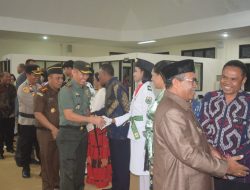 Ini Pesan Dandim 1621/TTS Saat Mengikuti Pengukuhan Paskibraka