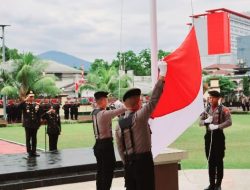HUT ke-79 Republik Indonesia di Polda Sulut Berlangsung Khidmat