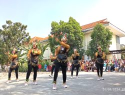 Meriahkan HUT ke-79 Kemerdekaan RI, Kelurahan Manukan Kulon Surabaya Gelar Lomba Senam Kreasi