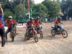 Karang Taruna Jaya Bhakti Adakan Acara Modifikasi Cross Langsir untuk Meriahkan HUT RI ke-79