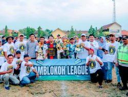 Final Turnamen Sepakbola Rambloko League Dihadiri Anggota DPRD Lamongan