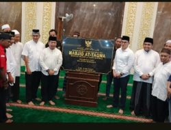Peresmian Masjid At Taqwa Manukan Rejo RW 06 Kelurahan Manukan Kulon Surabaya