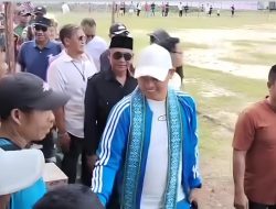 Semarak Pembukaan Turnamen Bola dan HUT Kecamatan Badau ke-39