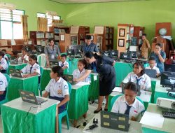 50 Siswa Kelas VIII SMPN 1 Amanuban Barat Mengikuti ANBK